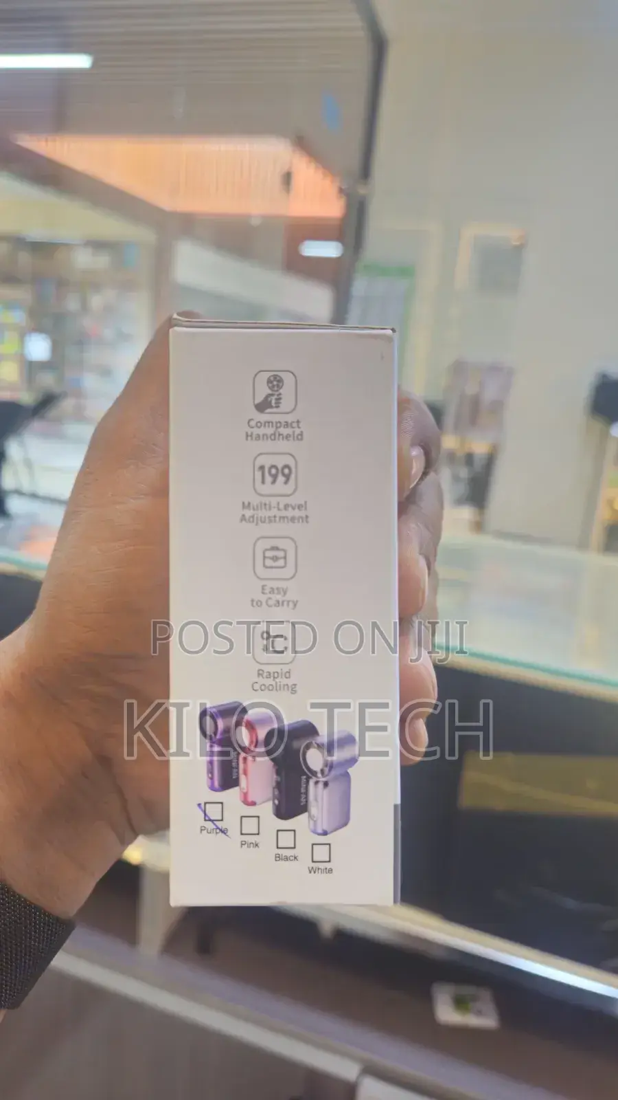 Pocket-sized High-speed Mini Fan