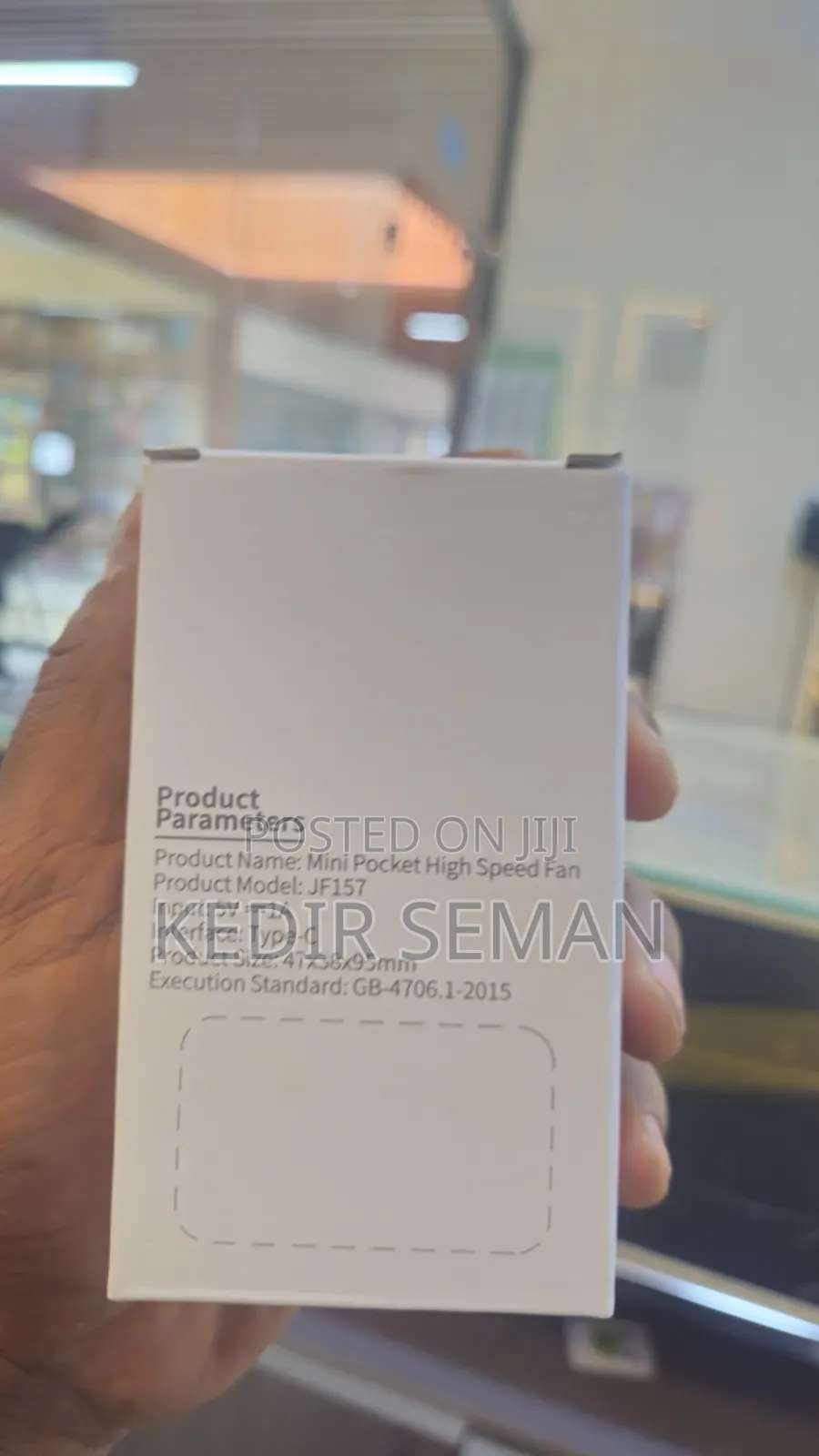Pocket-sized High-speed Mini Fan