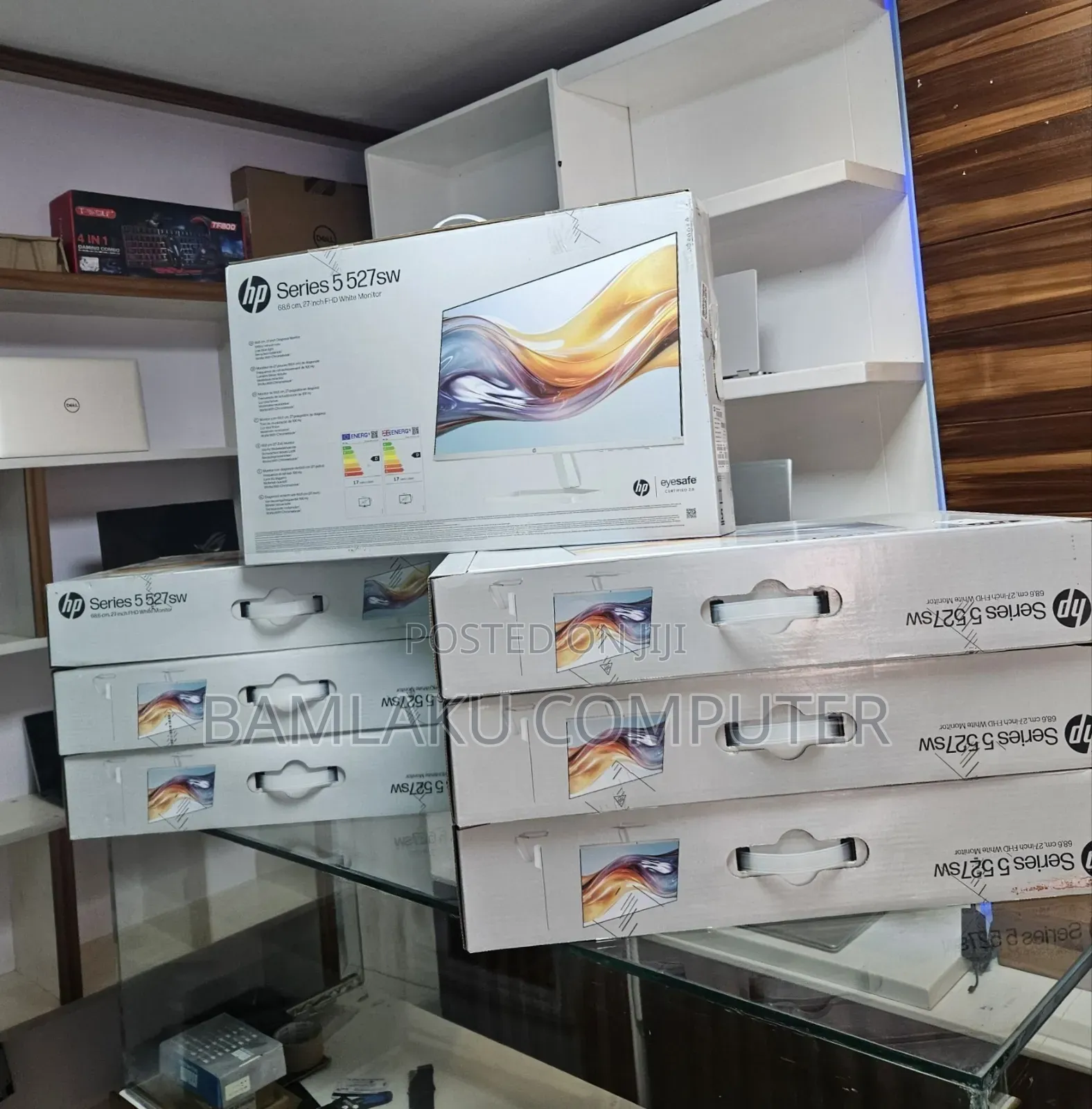 Brand New White Monitor Quantity Available Hp 24" Inch Monitor