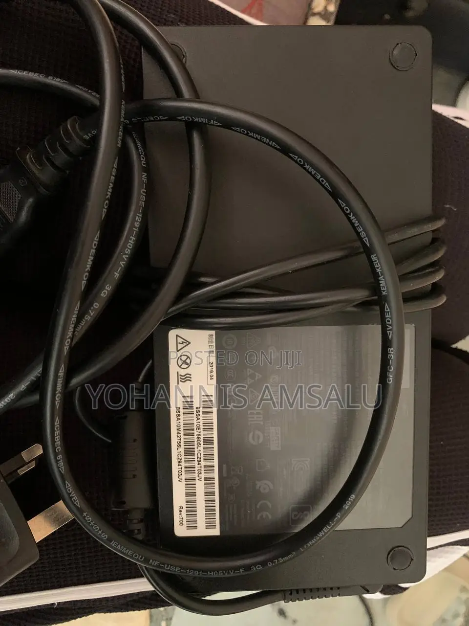 Lenovo Legion Y540 Original Charger 230w Yellow Tip