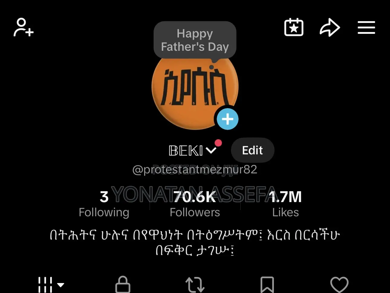 Tiktok Account