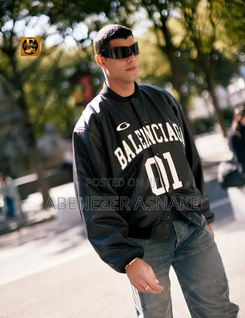 Balenciaga Basketball Series Leather Coach