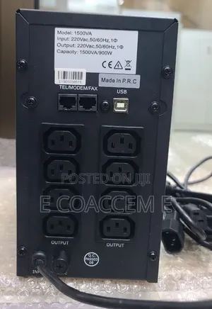 Power Cool Smart Ups 1500 Va Battery Back Up