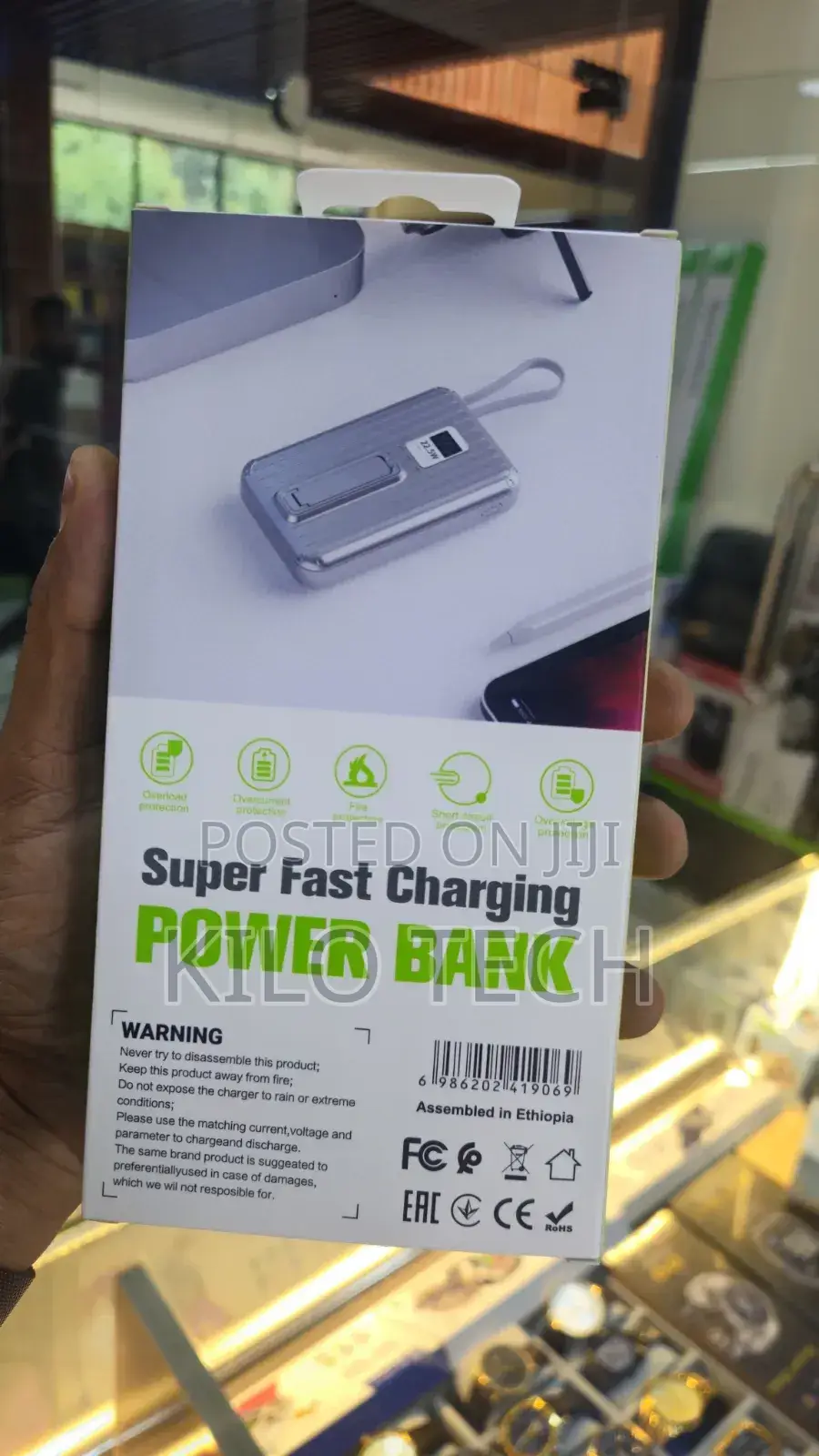 Rugga's RGW-10v 10000mah Super Fast Charging Power Bank