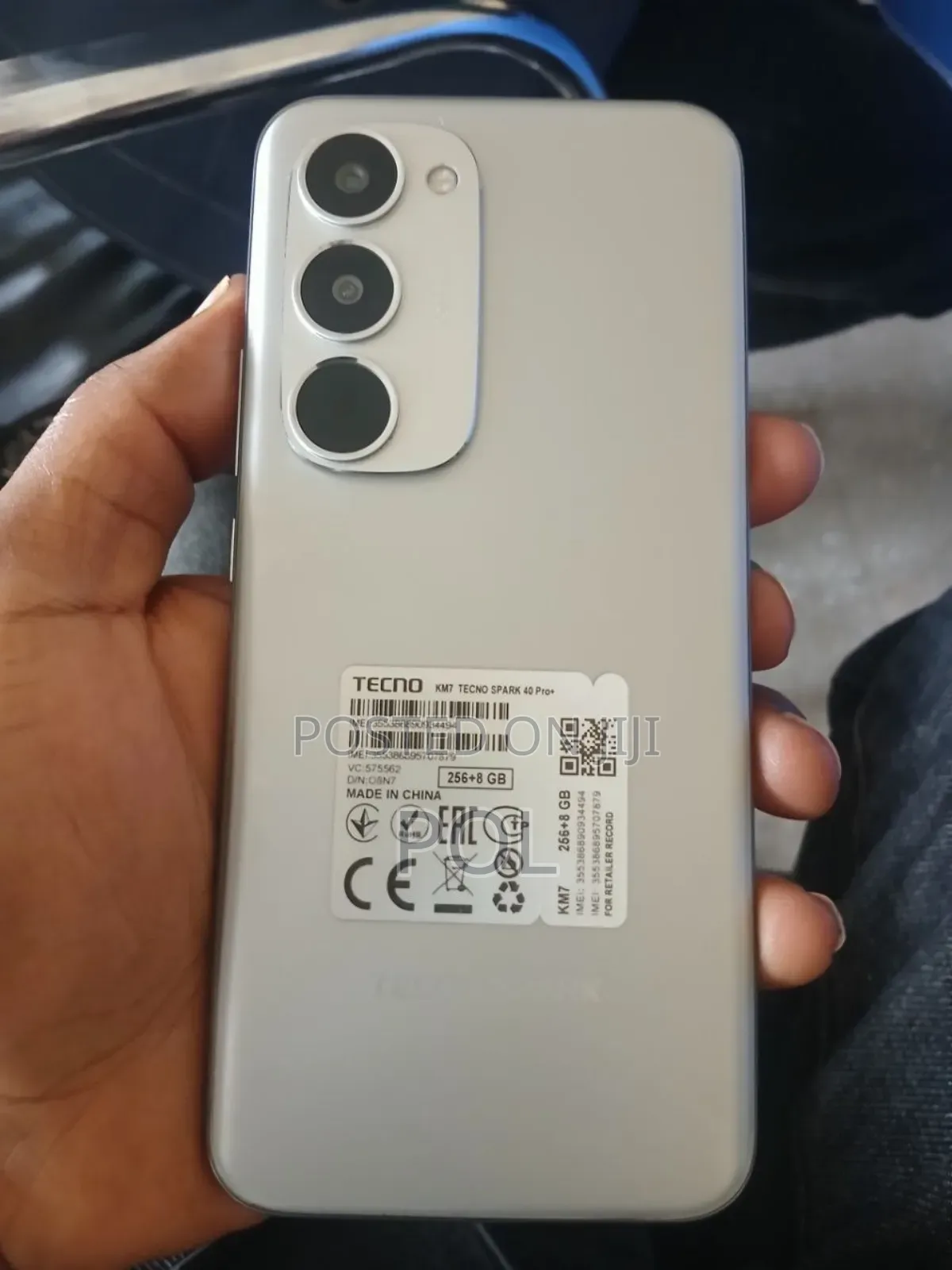 New Tecno Spark 40 Pro+ 256 GB Silver