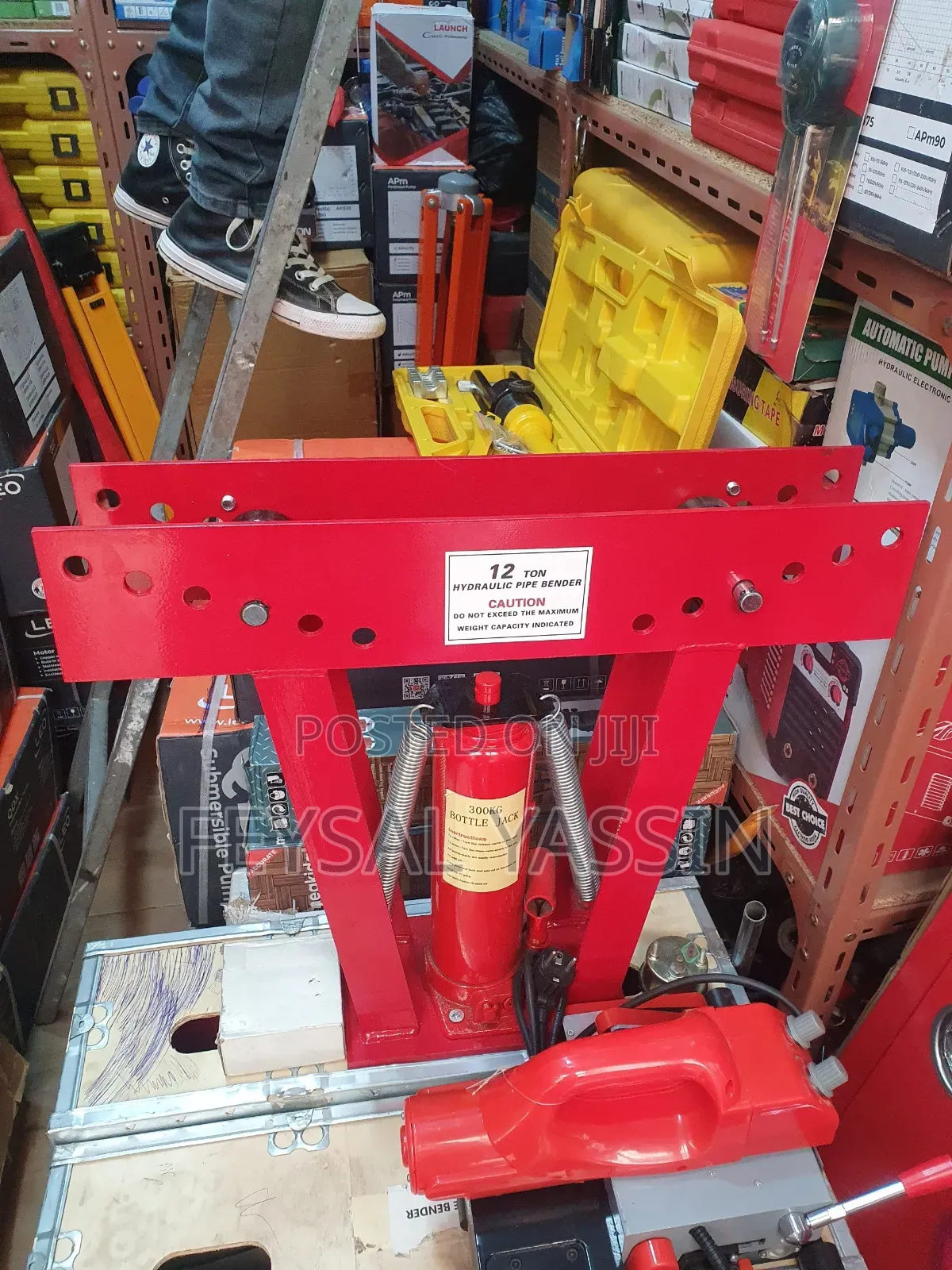 Hydraulic Pipe Bender 12 Ton