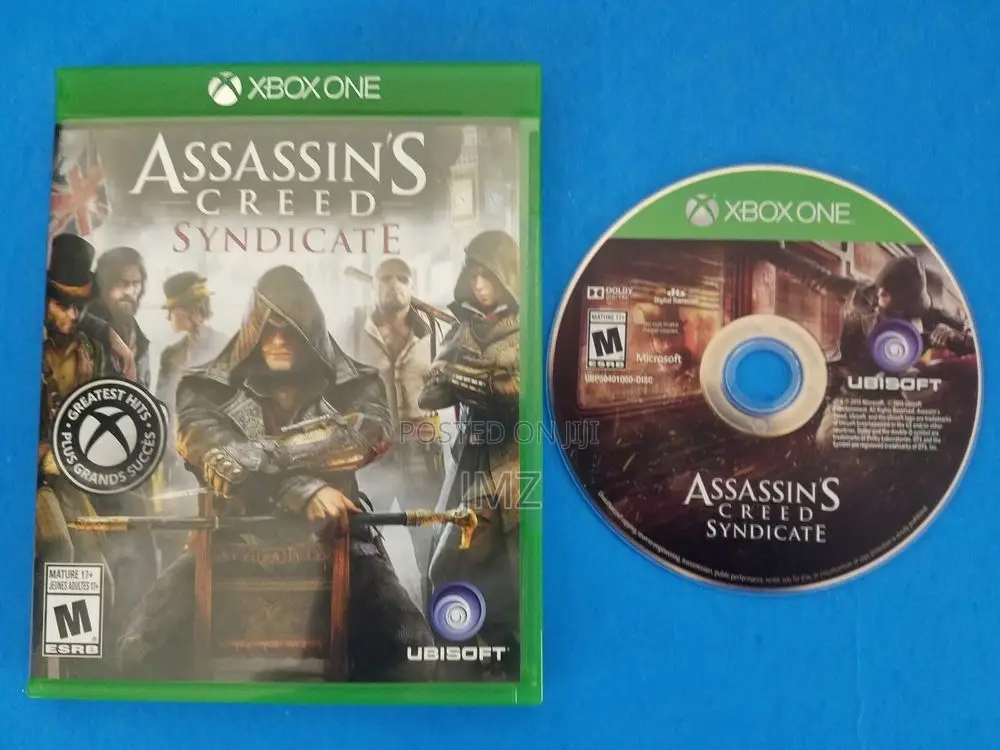 Assassins Creed Syndicate Xbox One Game Cd