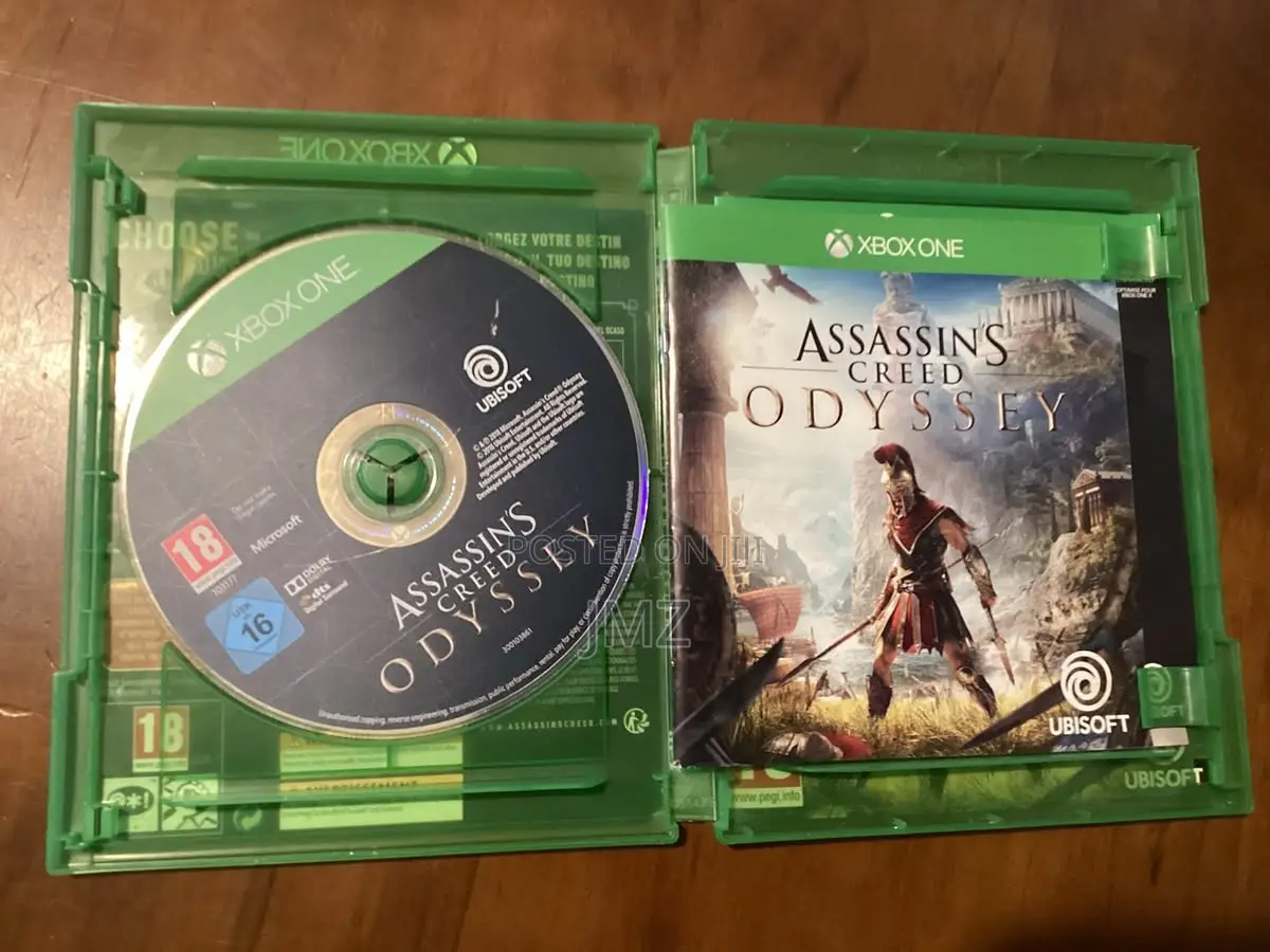 Assassins Creed Odyssey Xbox Cd Game
