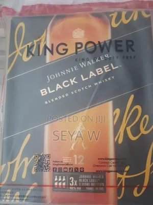 Black Label Whiskey Duty Free