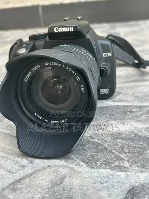 Cannon 350d With Sigma 18-200mm Lens