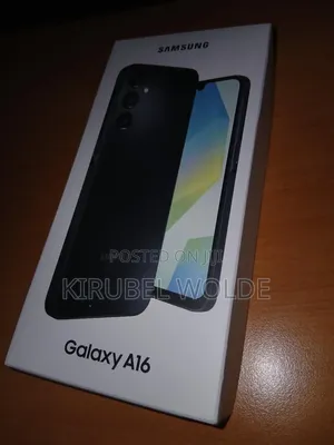 New Samsung Galaxy A16 5G 128 GB Black