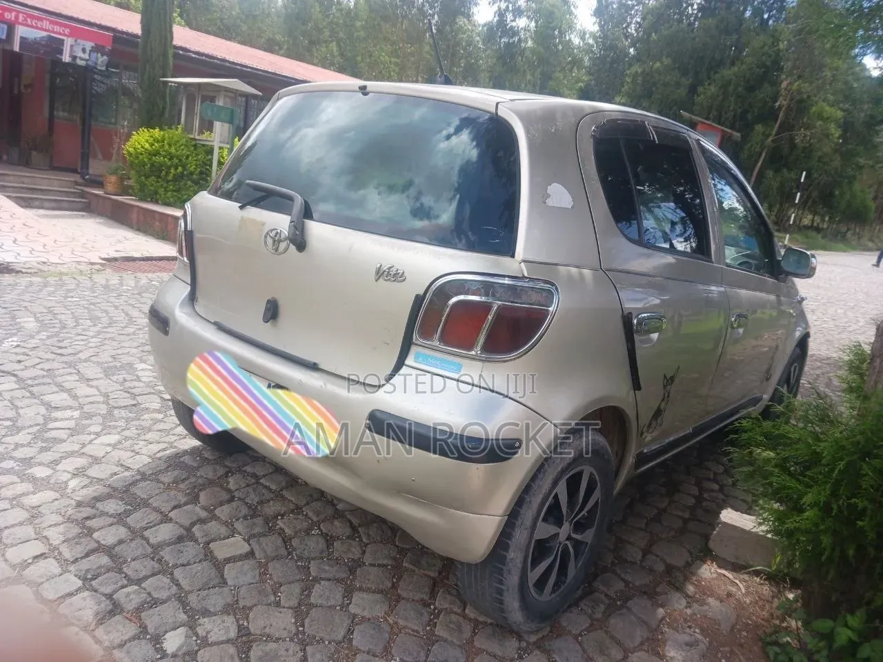 Toyota Vitz 2003 Beige