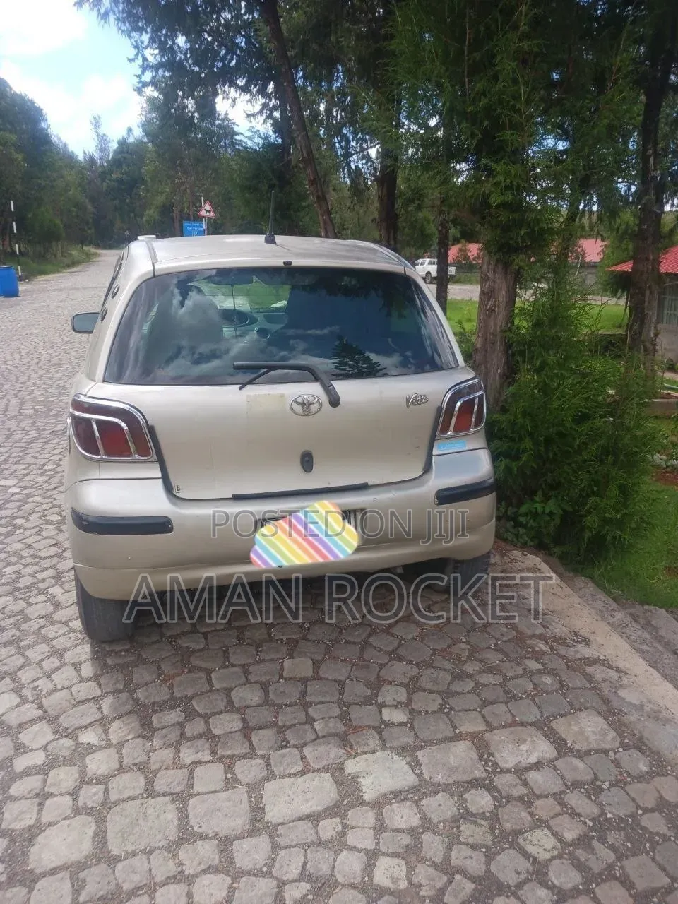 Toyota Vitz 2003 Beige