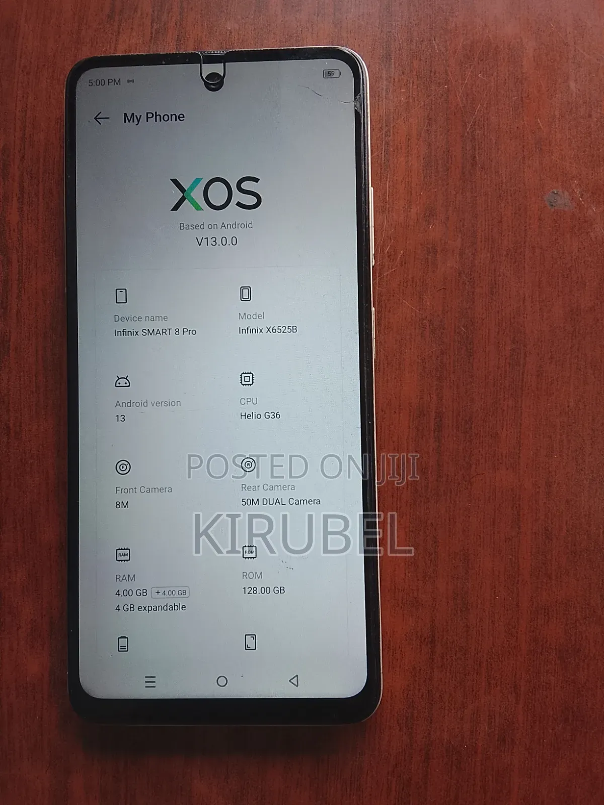 Infinix Smart 8 Plus 128 GB Gold