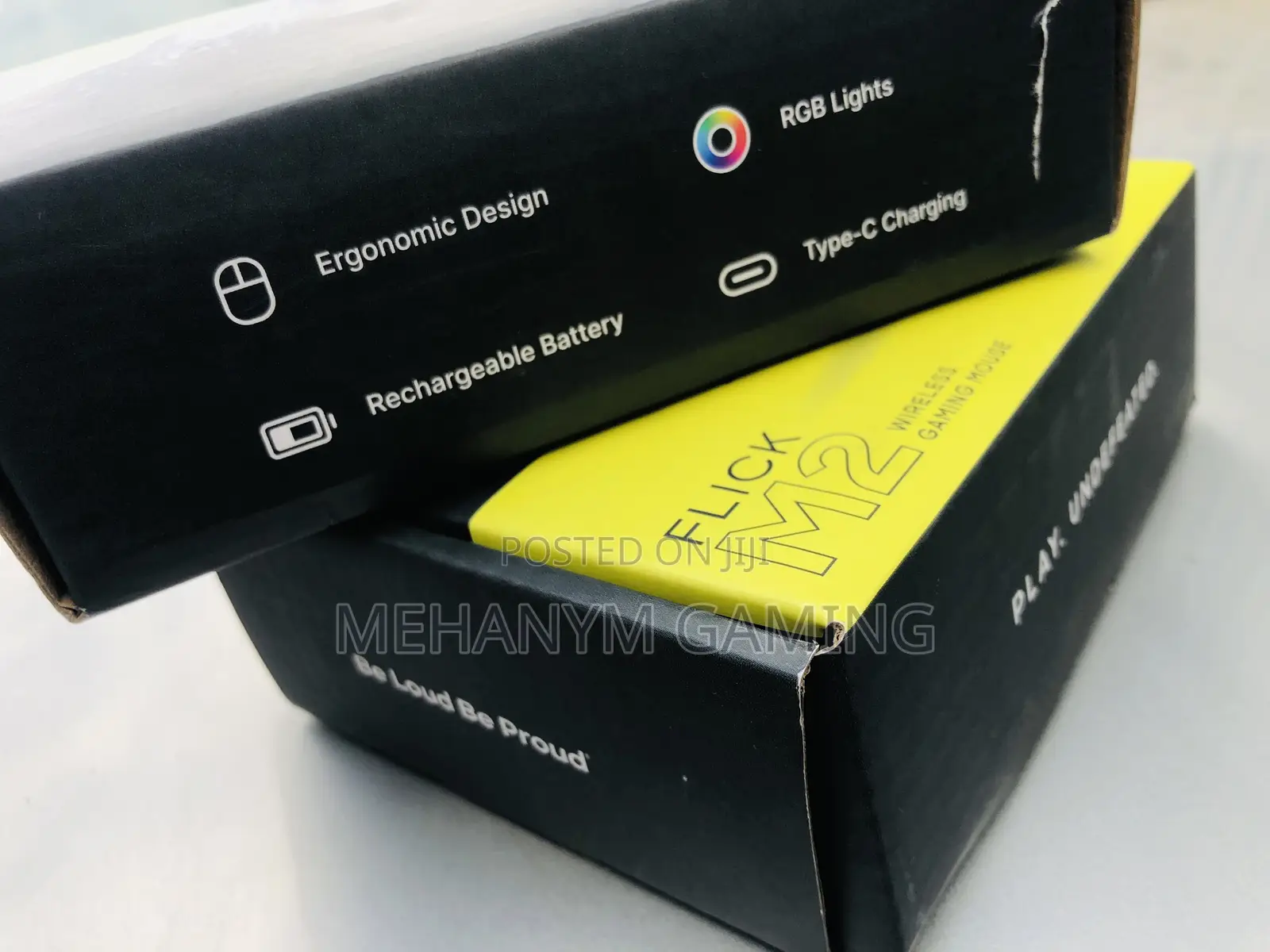 Wireless Gaming Mouse- Silent Click- Bluetooth and 2.4ghz-RGB Lights