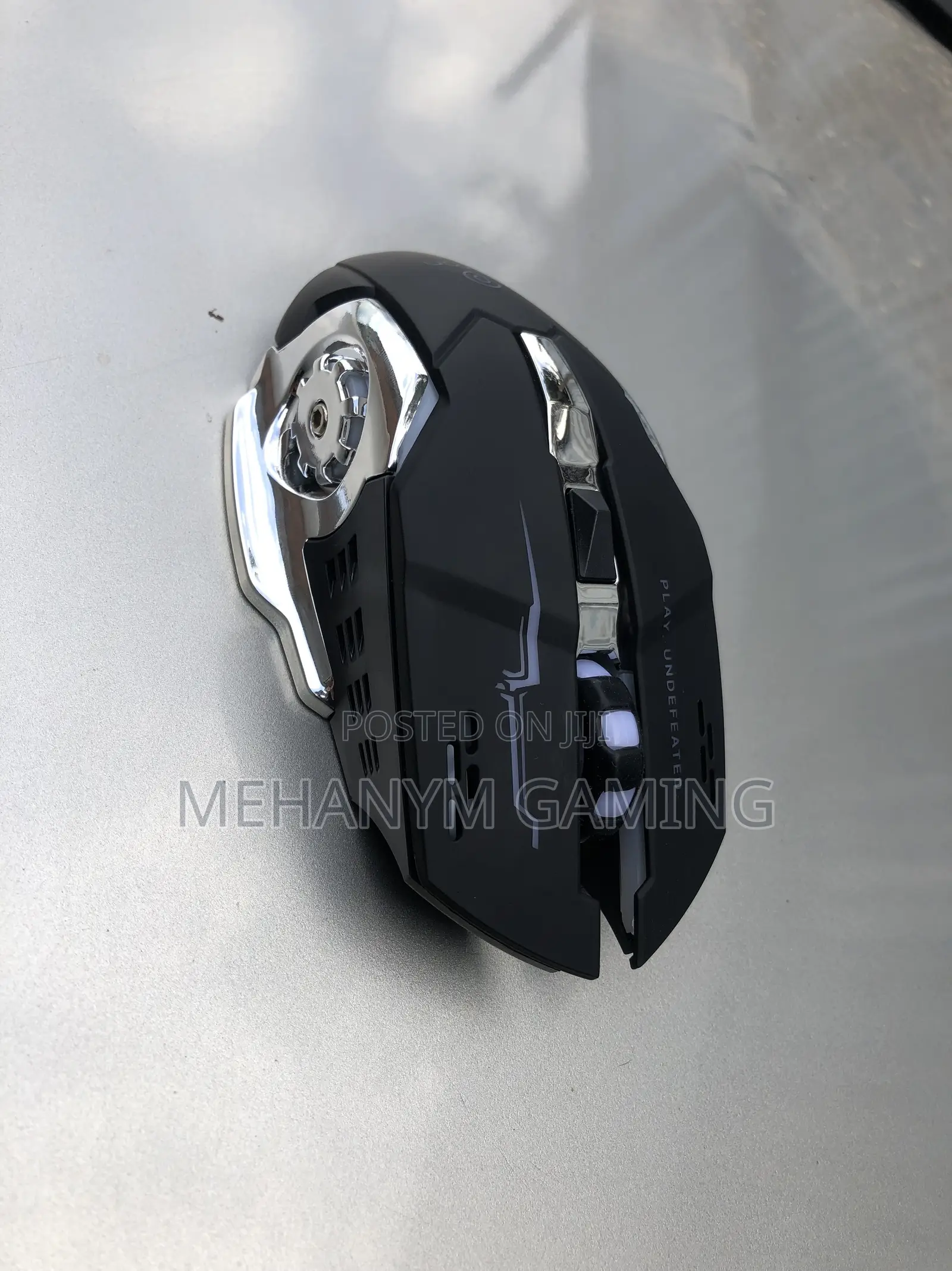 Wireless Gaming Mouse- Silent Click- Bluetooth and 2.4ghz-RGB Lights