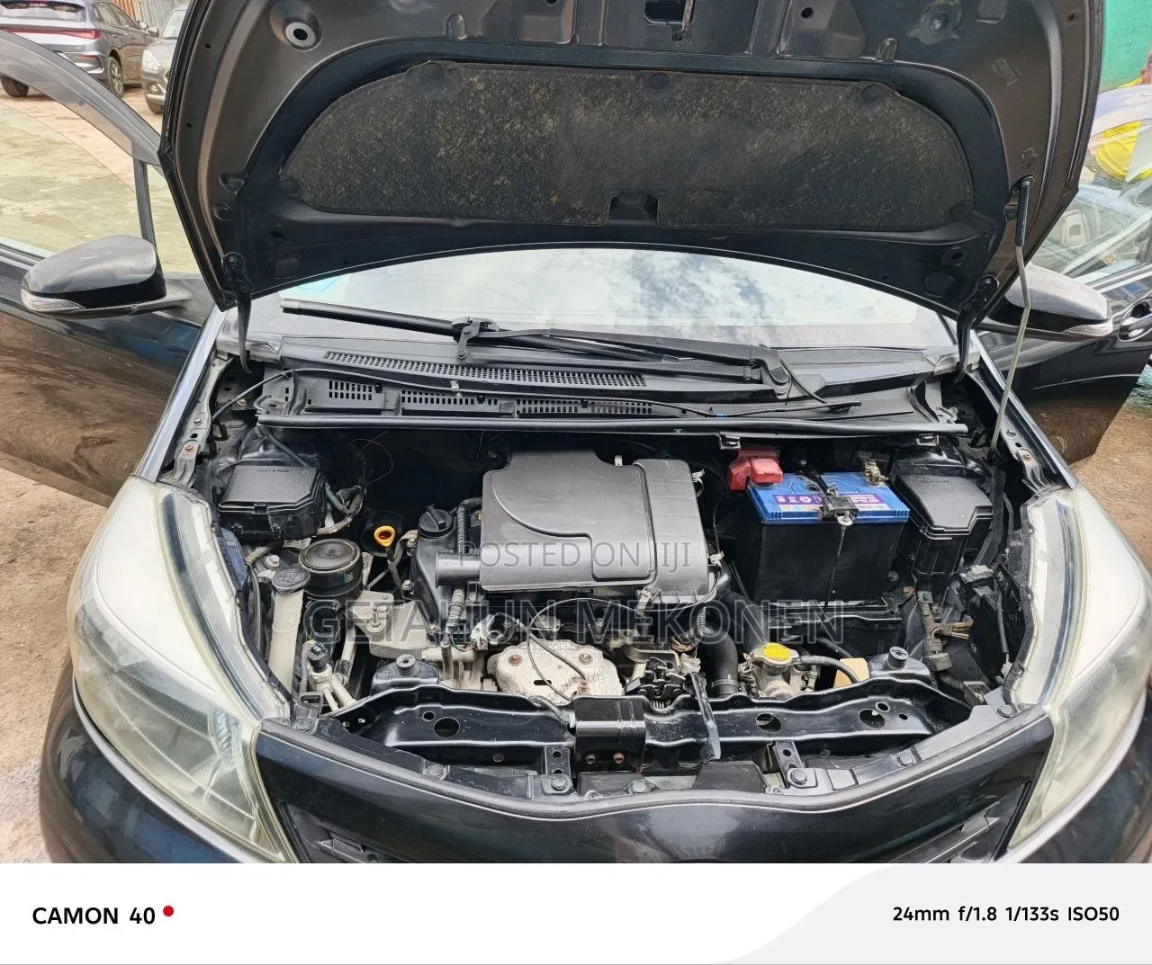 Toyota Yaris 2012 Black