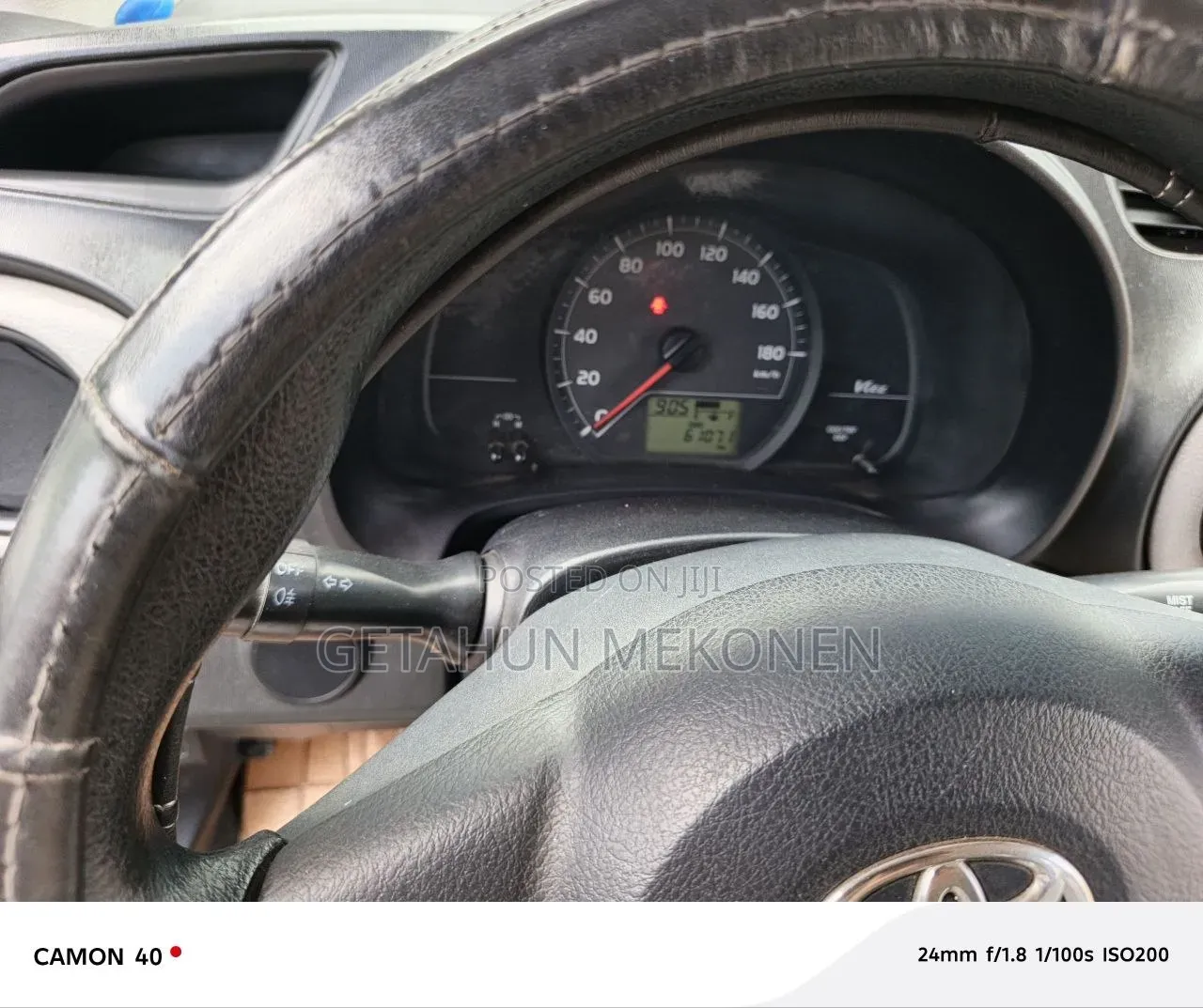 Toyota Yaris 2012 Black