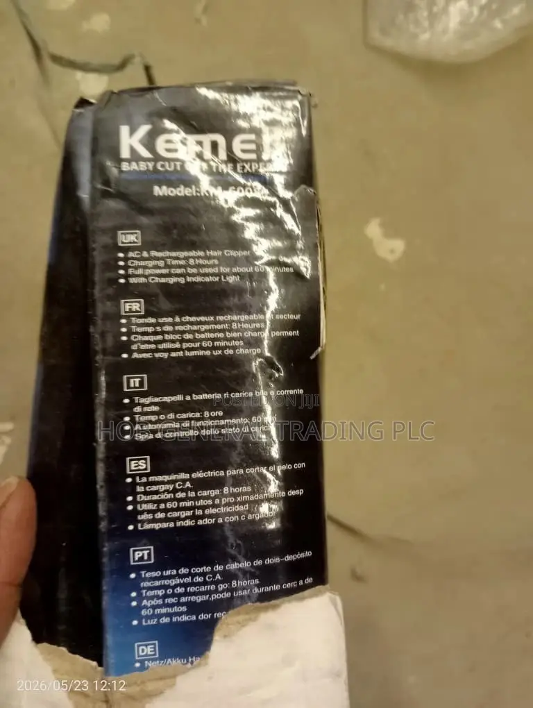 Kemie Hair Clipper (Km-6008) for Sale