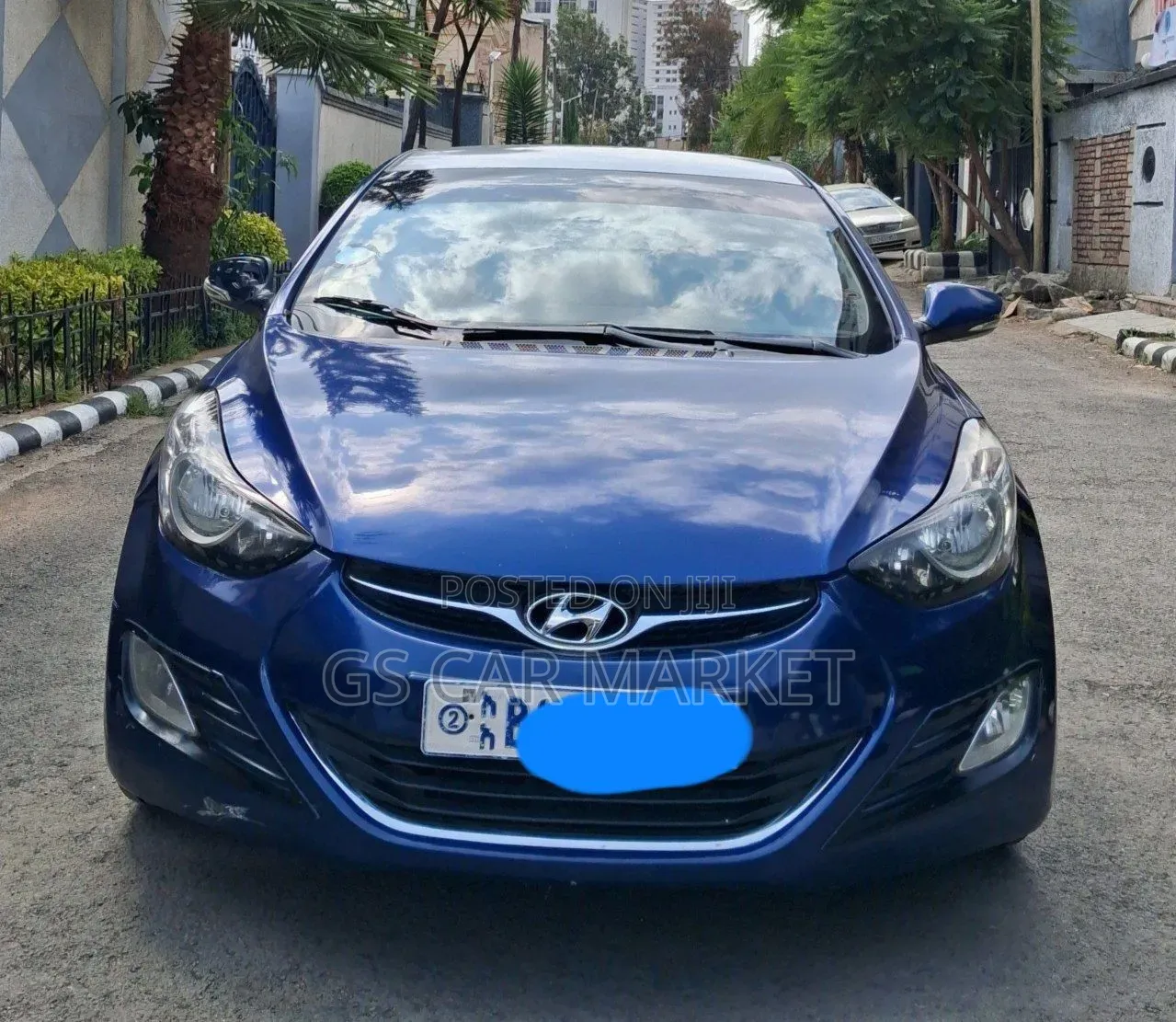 Hyundai Elantra 2014 Blue