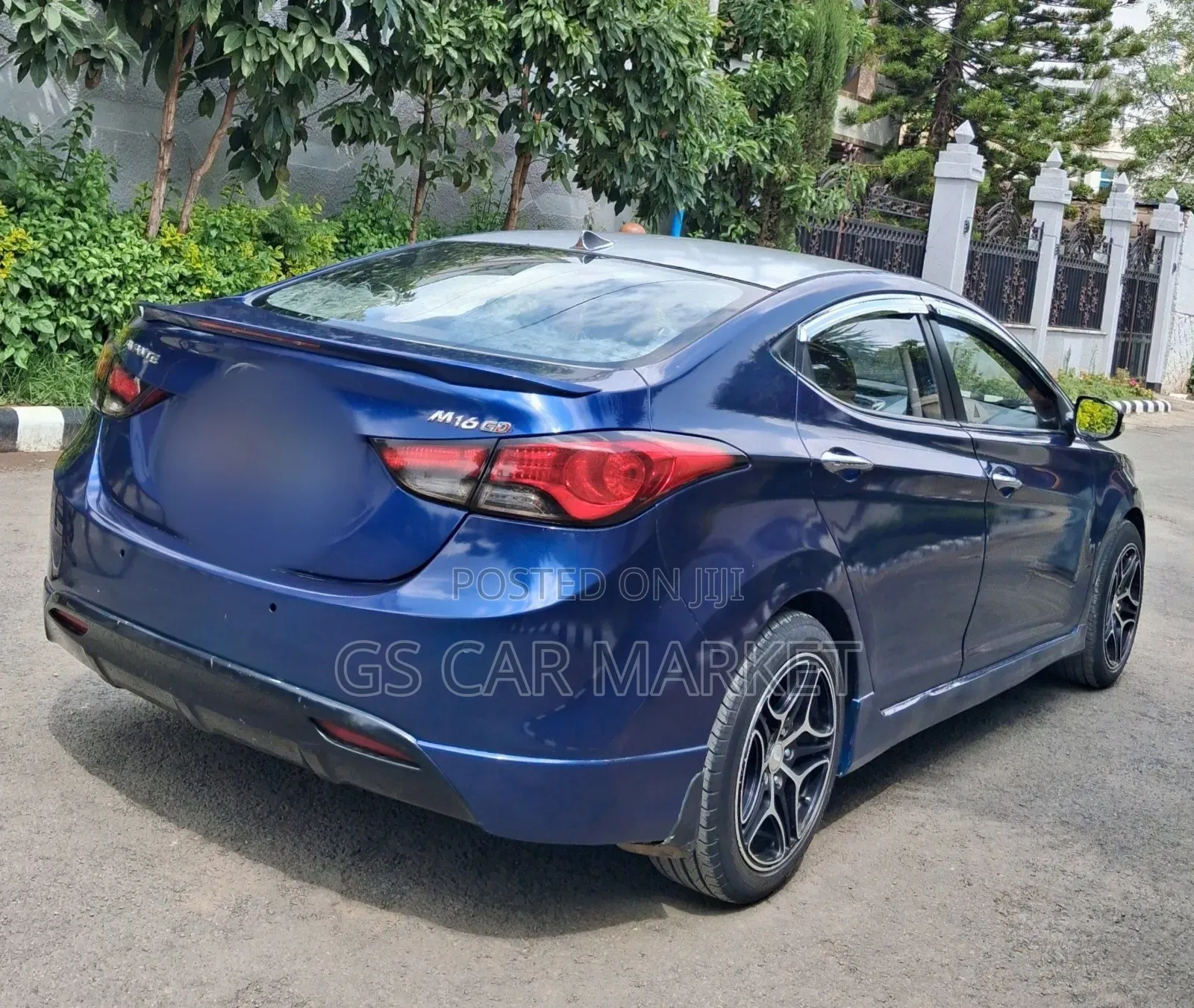 Hyundai Elantra 2014 Blue