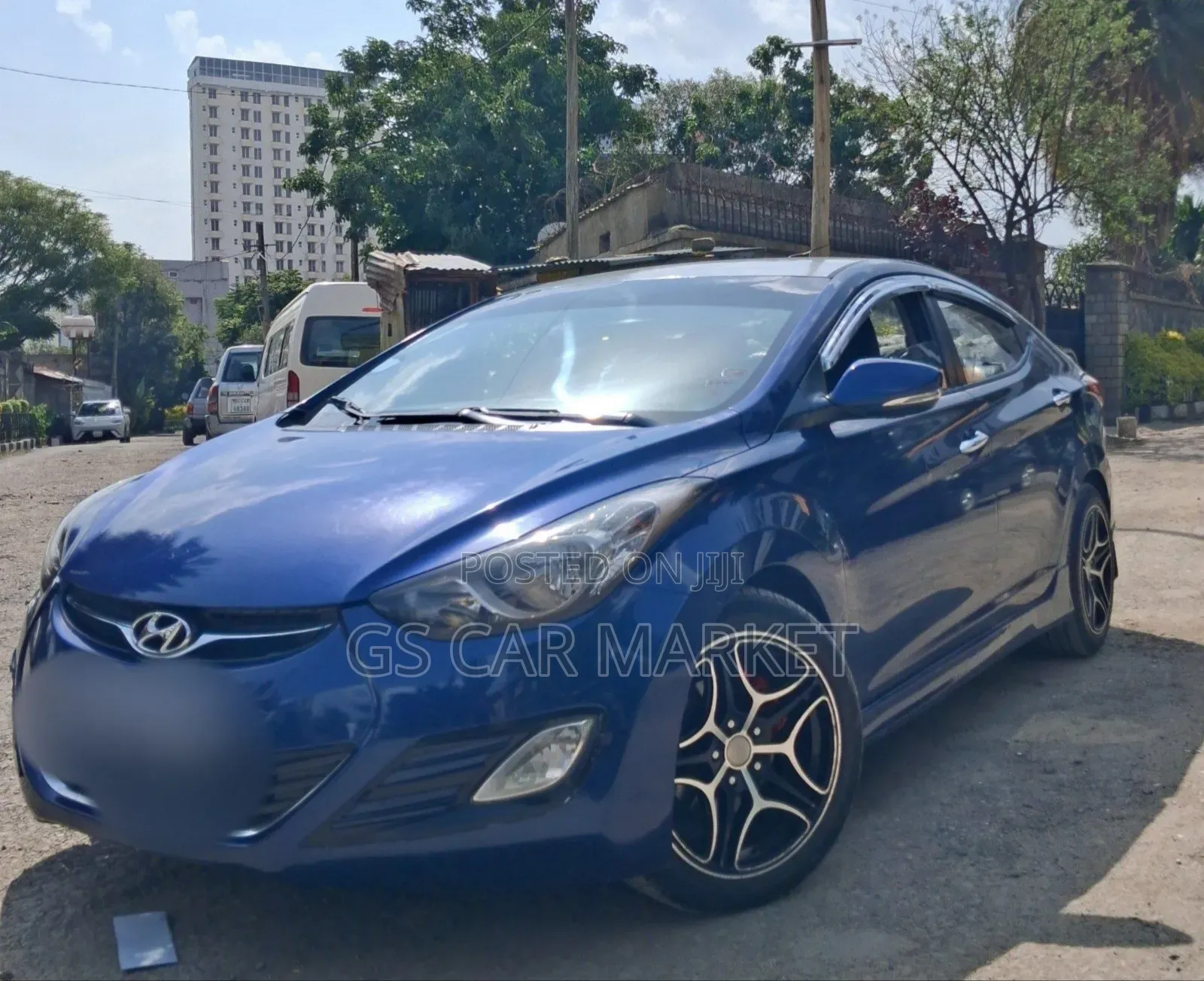 Hyundai Elantra 2014 Blue