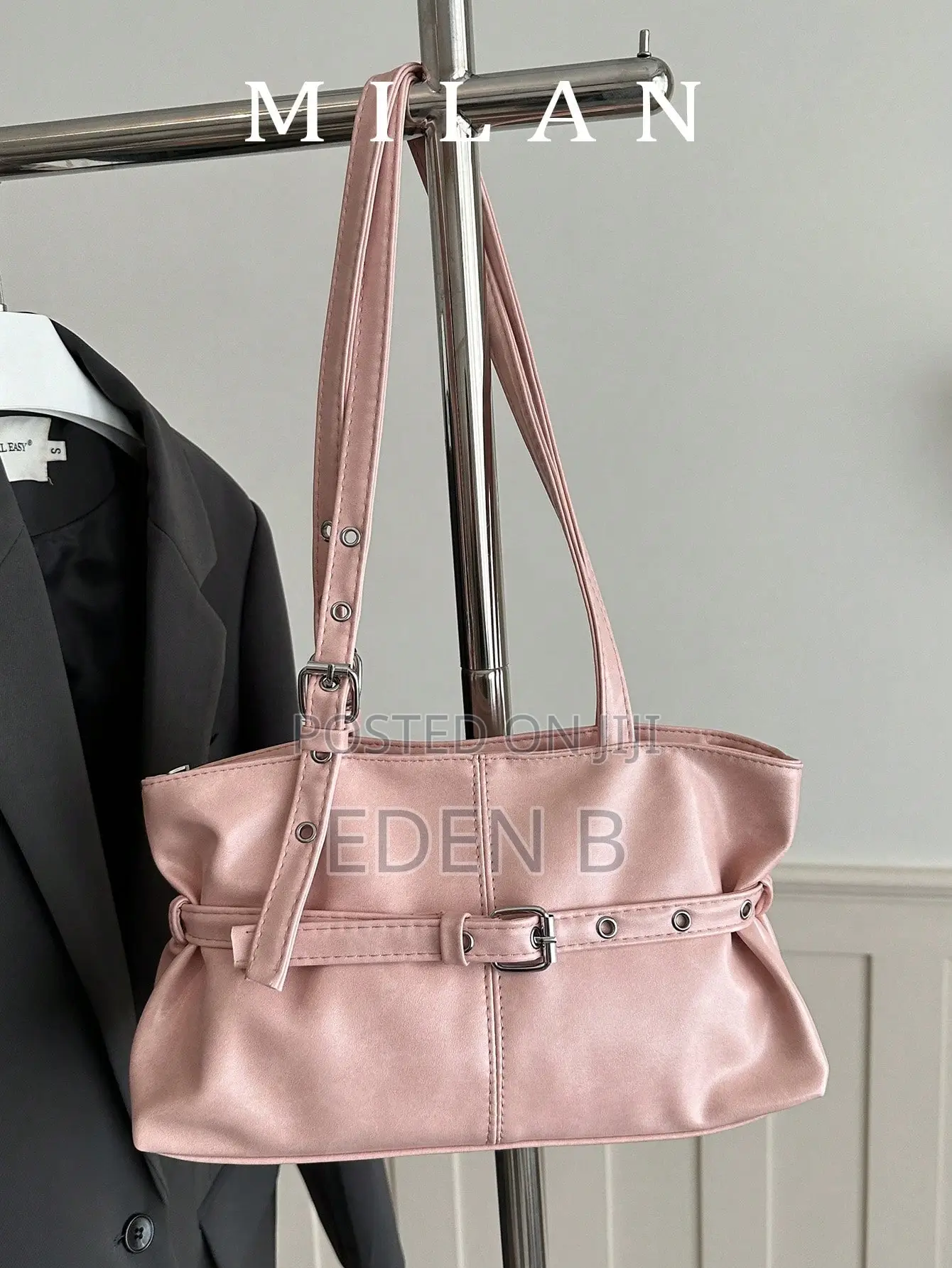 Pink Tote Bag