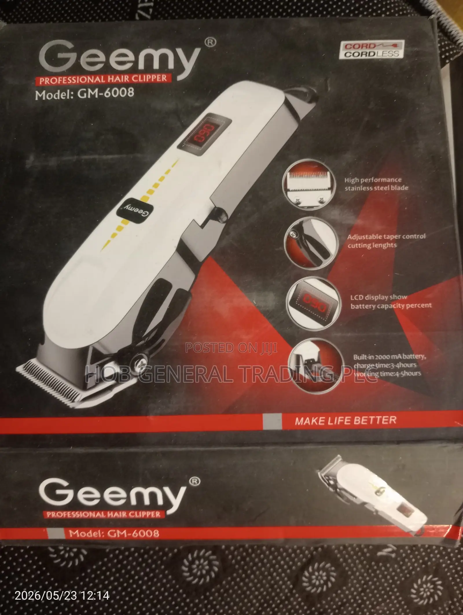 Geemy Hair Clipper