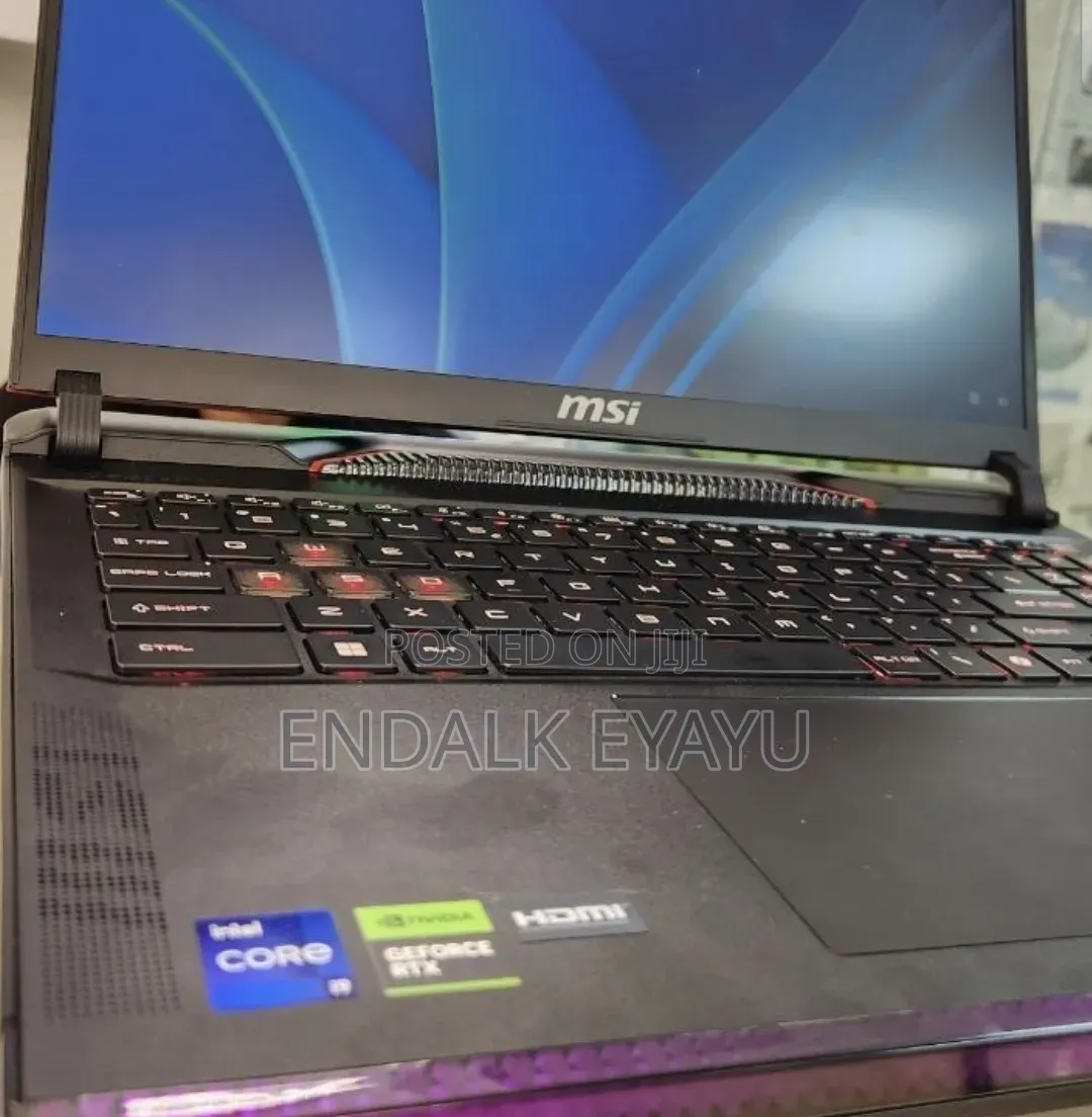 New Laptop MSI Raider GE68HX 13VI-202US 16GB Intel Core i9 SSD 1T