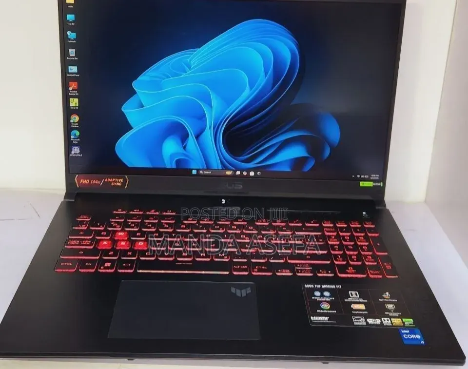 New Laptop Asus TUF Dash F15 16GB Intel Core i7 SSD 1T
