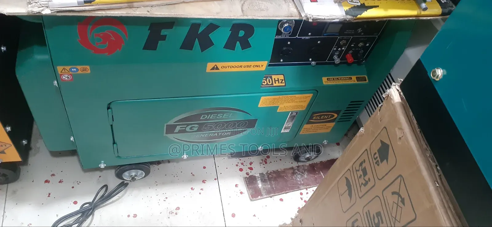 FKR 5kw Gasoline Generator – Powerful