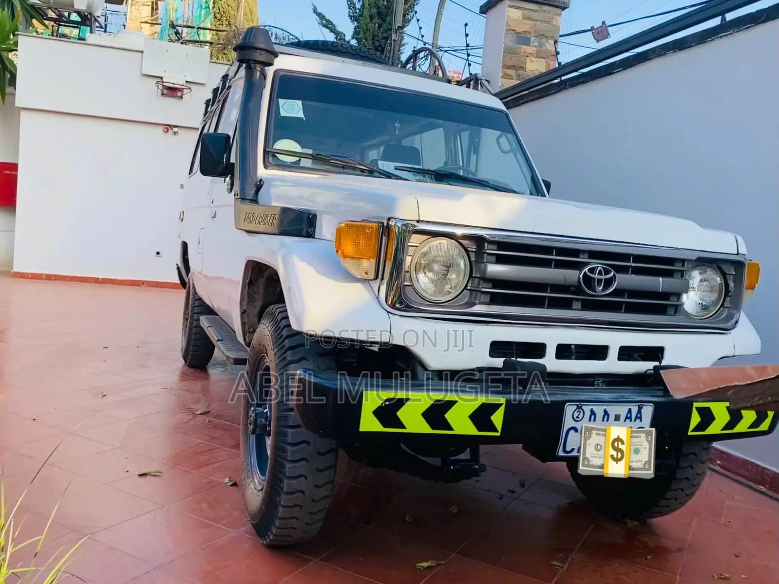 Toyota Land Cruiser 70 1995 White