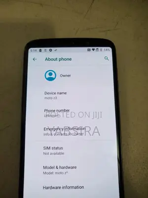 Motorola Moto Z3 64 GB Black