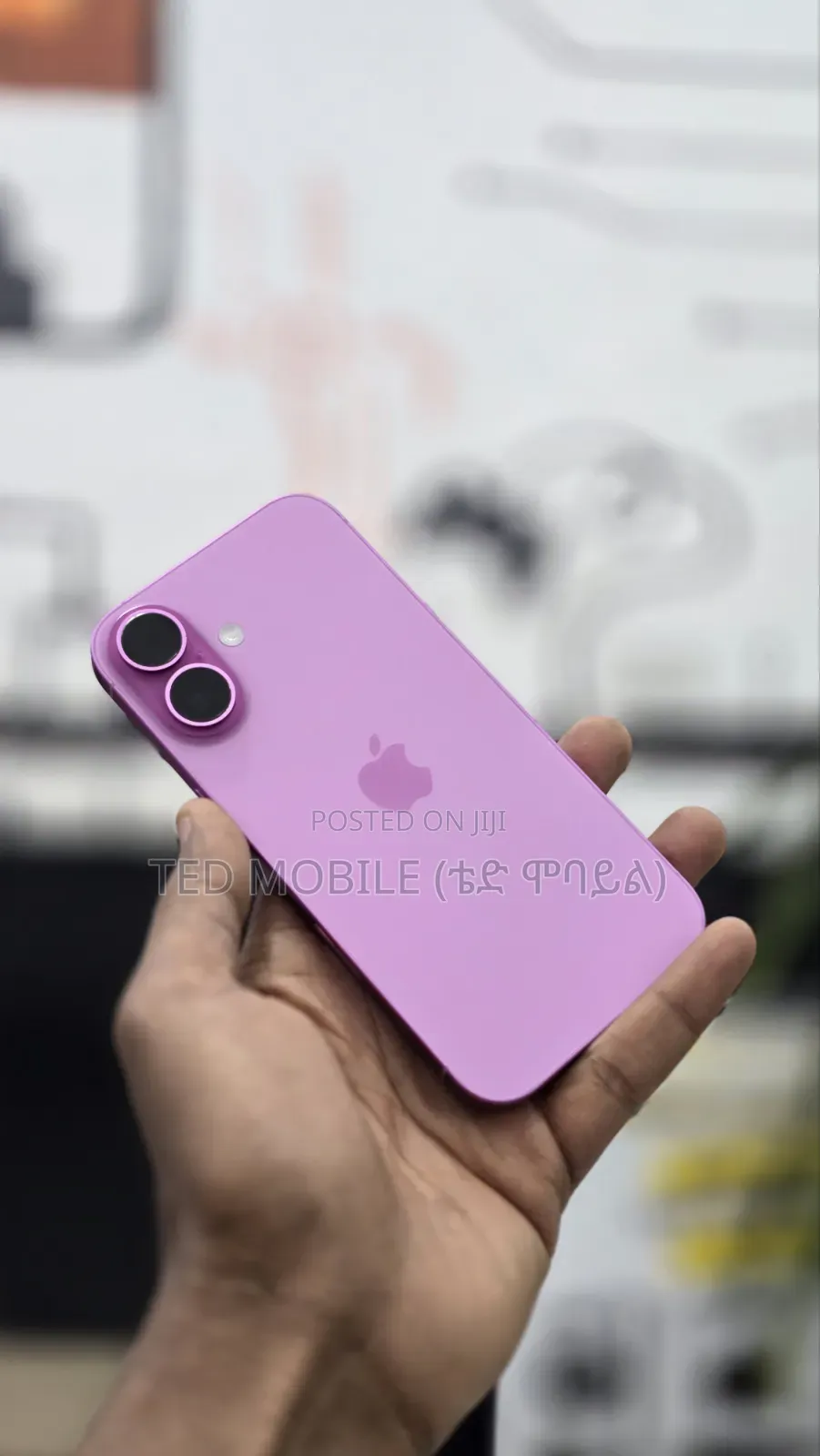 New Apple iPhone 16 128 GB Pink
