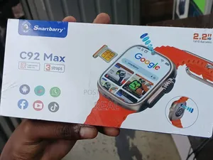 C92 Max Smartbarry Android Smart Watch With Sim Camera