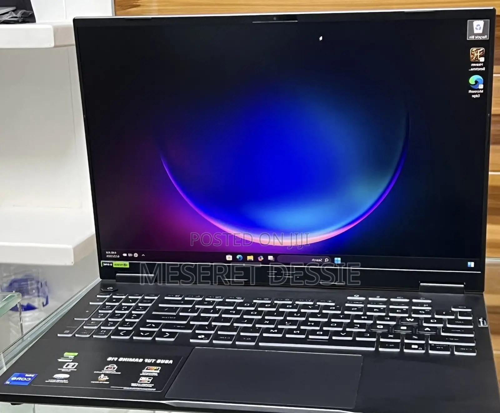New Laptop Asus TUF Gaming F16 16GB Intel Core i7 SSD 1T