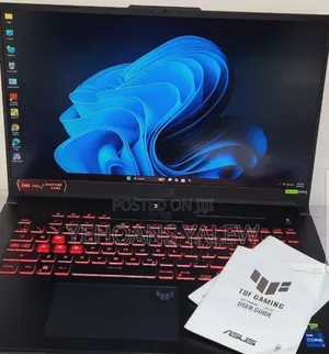 New Laptop Asus TUF Gaming A17 16GB Intel Core i7 SSD 1T