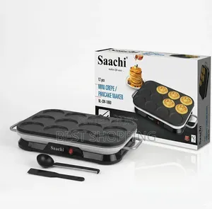 Saachi 12 PCS Mini Crepe Pancake Maker