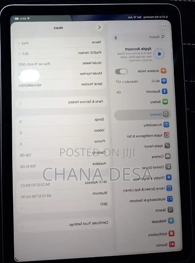 New Apple iPad Air 128 GB