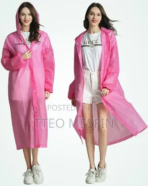 የልጆች እና የአዋቂ የዝናብ መከላከያ ልብስ(Japanese Hybrid Plastic Rain Coat)