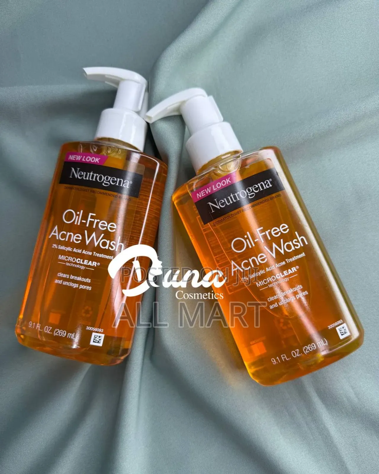 Neutrogena Oil-Free Acne Face Wash, Salicylic Acid Facial Cleanser