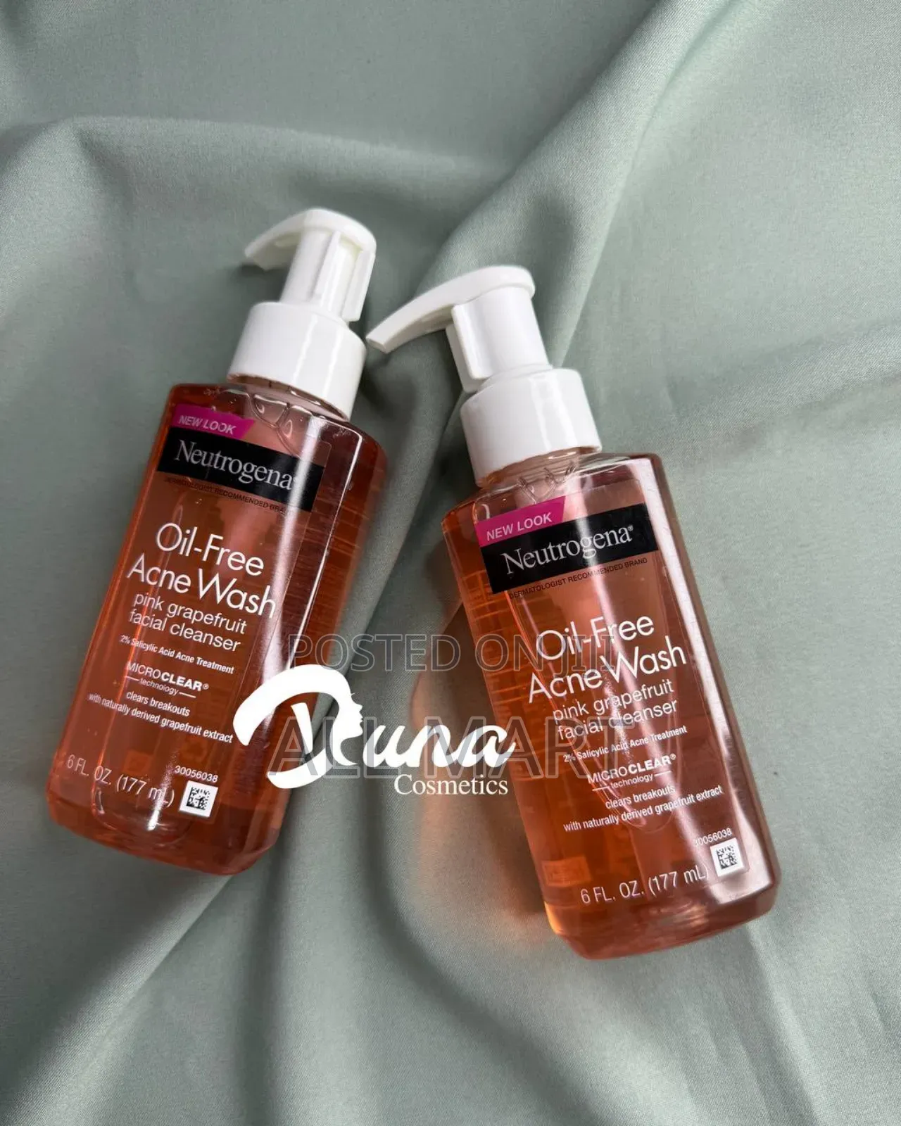 Neutrogena 0il-Free Pink Grapefruit Face Scrub,