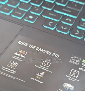 New Laptop Asus TUF Gaming A16 32GB AMD Ryzen 9 SSD 1T