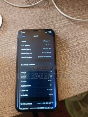 Apple iPhone XS 64 GB Gold