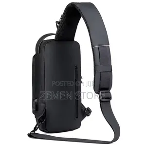 Anti-Theft Crossbody Sling Bag - Waterproof Usb Smart Chest Pack