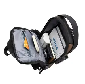 Anti-Theft Crossbody Sling Bag - Waterproof Usb Smart Chest Pack