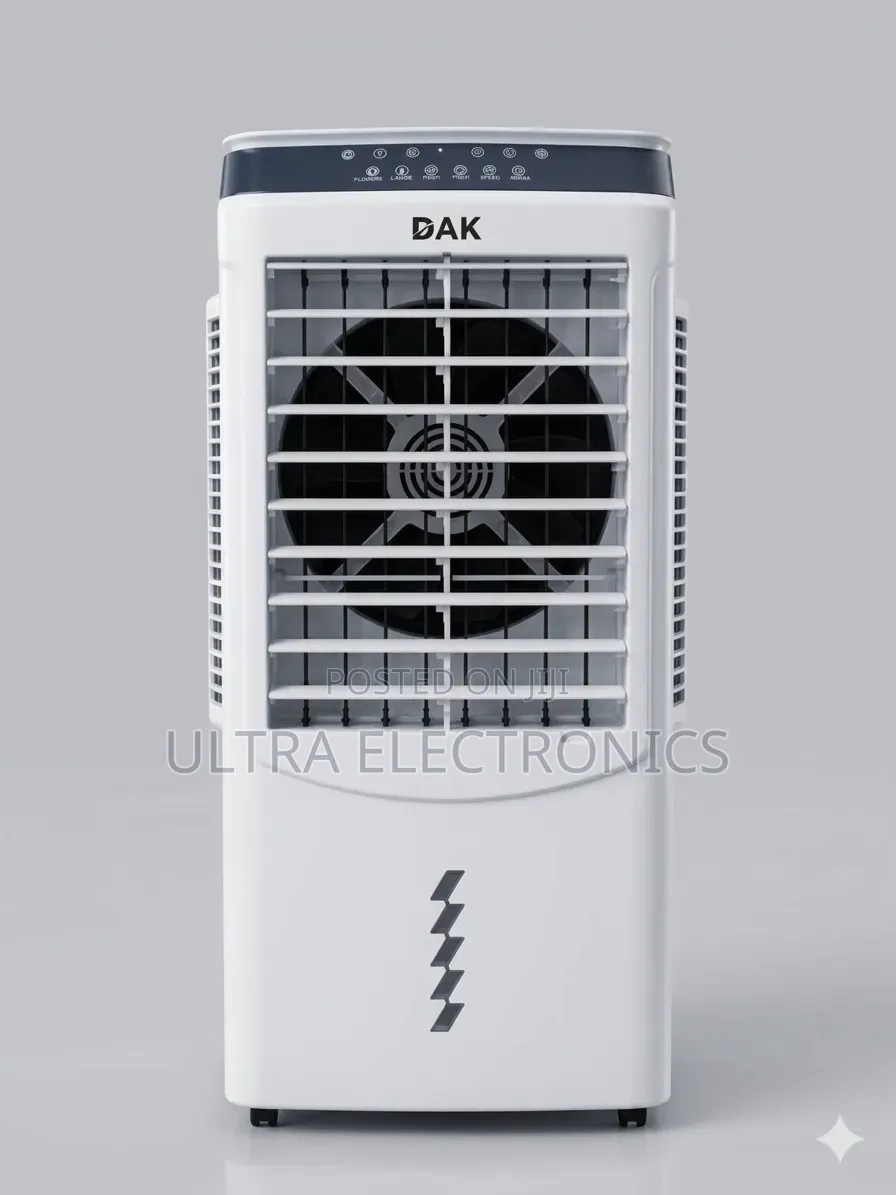 Title: Dak Smart Air Cooler – Powerful Cooling Modern Design