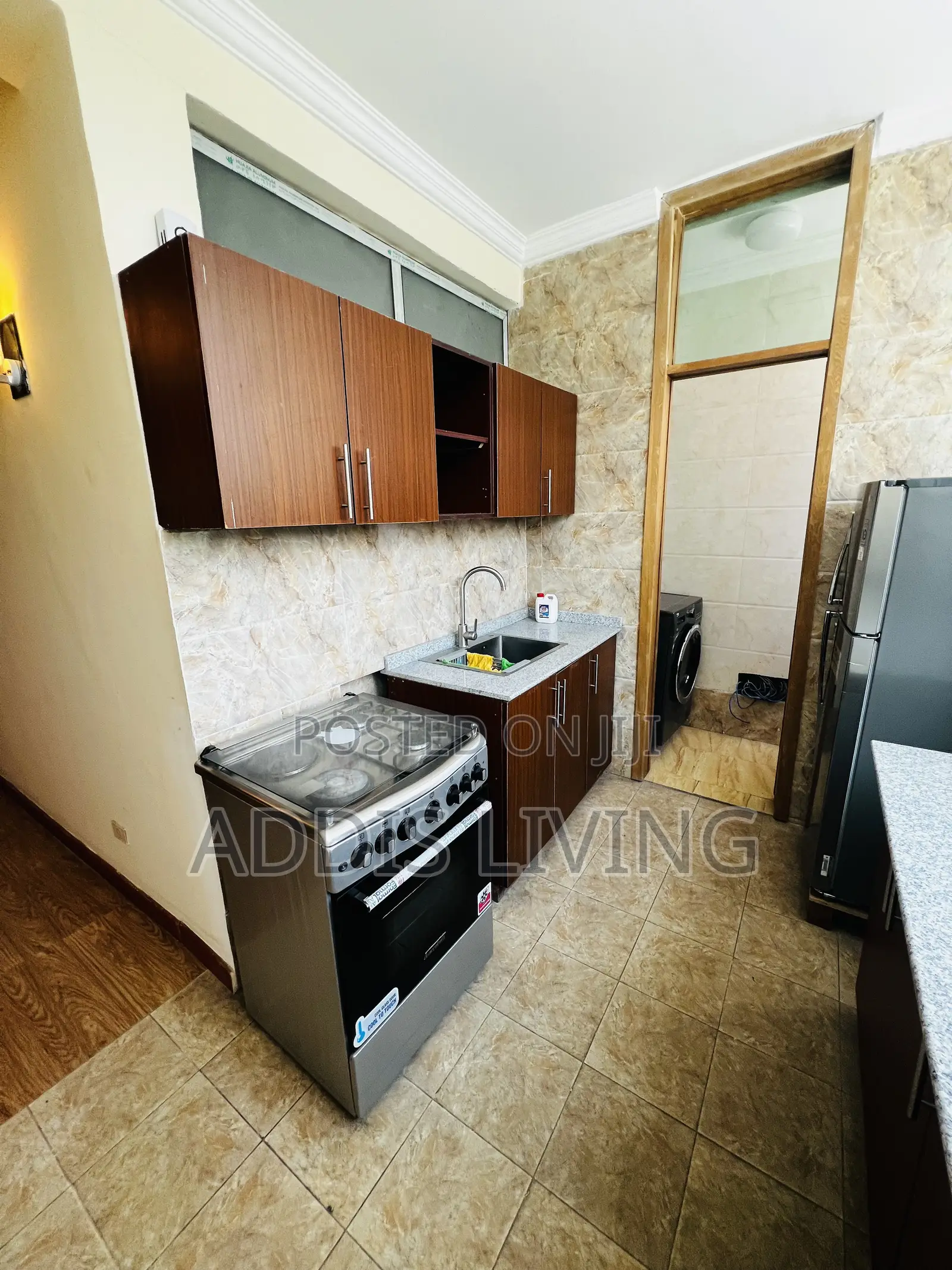 Furnished 3bdrm Apartment in Bole for rent