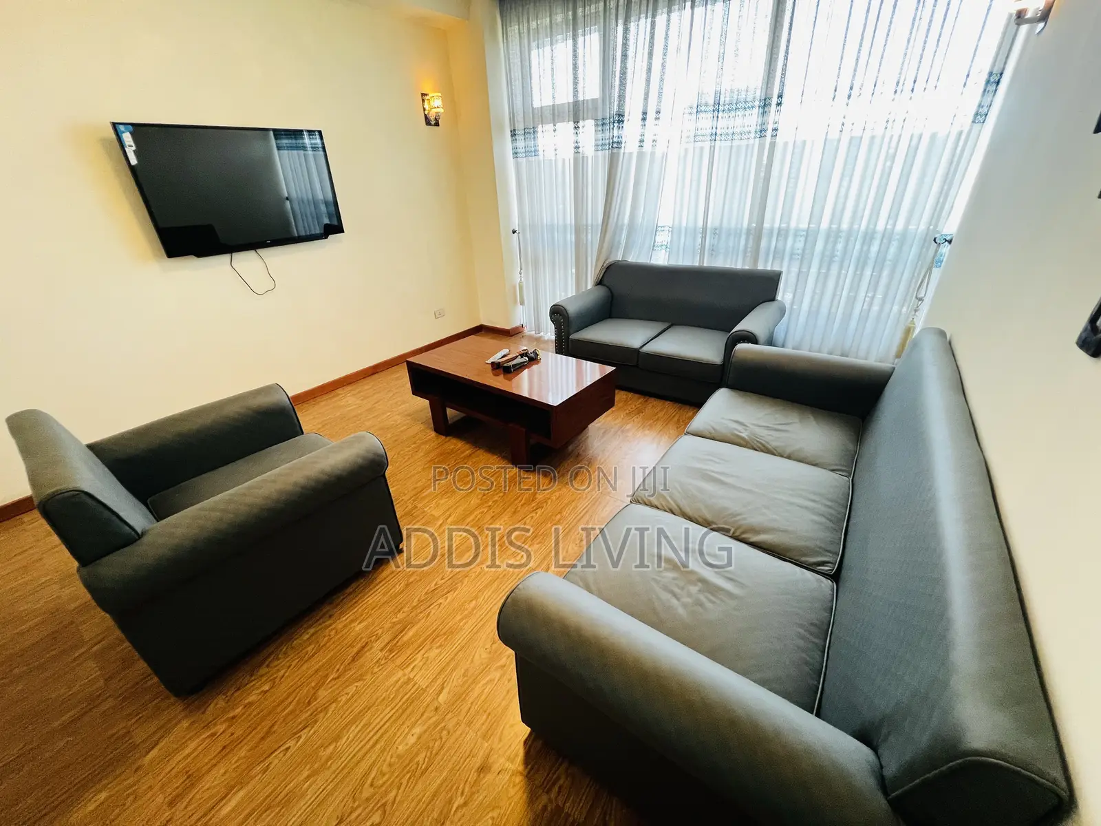 Furnished 3bdrm Apartment in Bole for rent