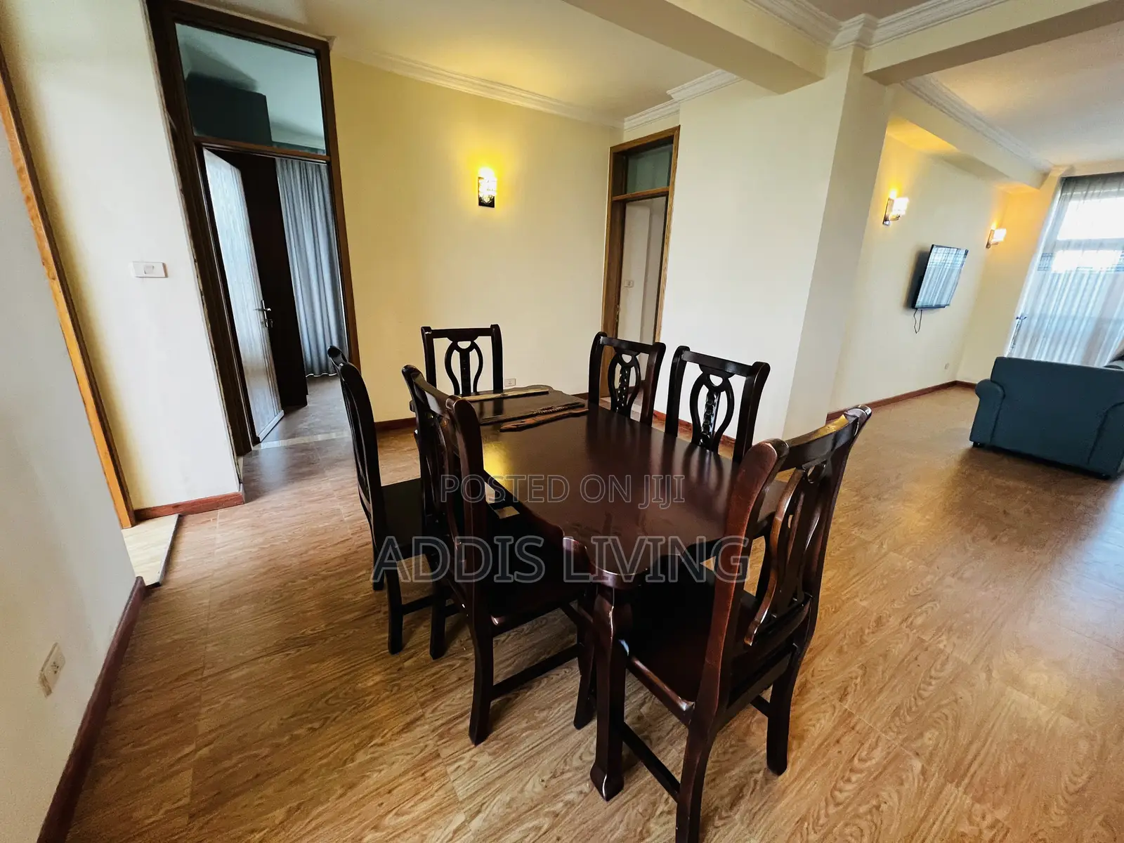 Furnished 3bdrm Apartment in Bole for rent